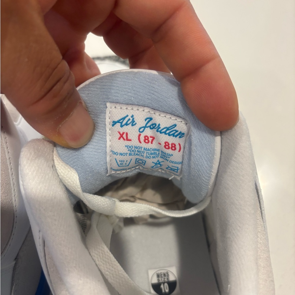 Jordan 3 Retro Summit White/Hydrogen Blue - Picture 4 of 8